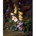 РЕПРОДУКЦИИ НА КАРТИНИ Натюрморт с цветя (1854)